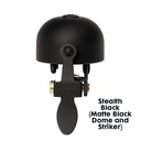 Crane Bell E-Ne Alloy Dome Stealth Black