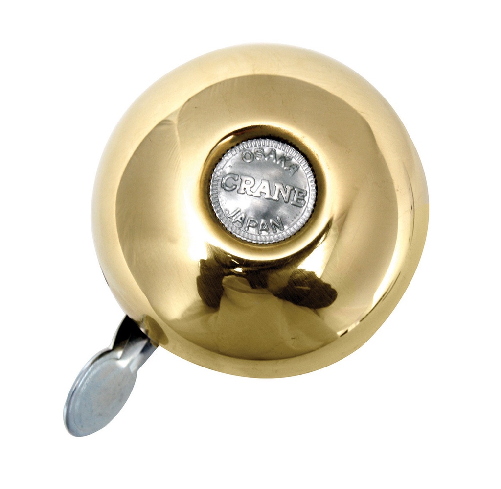 Crane Bell Riten II Rotary Bell (100% Solid Brass) Universal Clamp